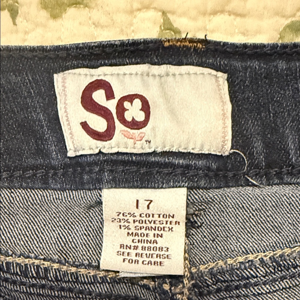 Women's Dark Blue Jeans - Picture 4 of 4